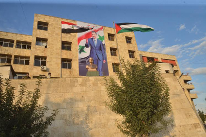 سرية أبو عمارة تتبنى التفجير الذي استهدف مبنى الحزب وسط حلب
